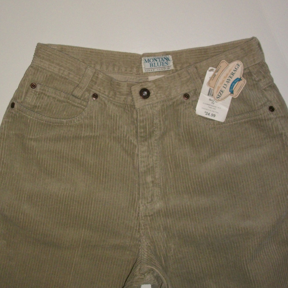 MONTANA BLUES 13 Average Corduroy Pants NWT - Picture 3 of 6